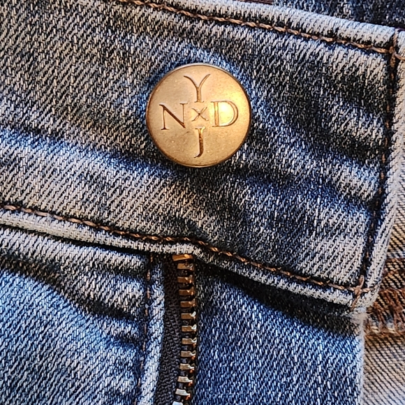 NYDJ Marilyn Crop Jeans Size 10 Pacific Wash - Picture 6 of 15